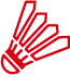 Badminton Shuttlecocks Icon